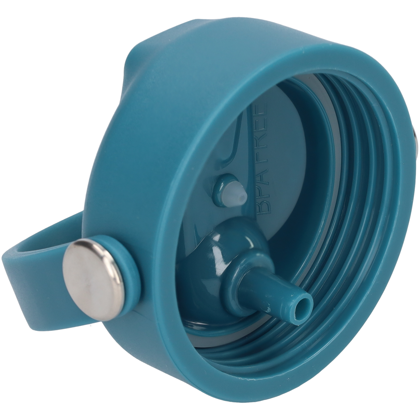 Thermos waterfles 1 liter - Isolerende Waterfles met Draaibare Drinktuit - Turquoise - Zee Blauw