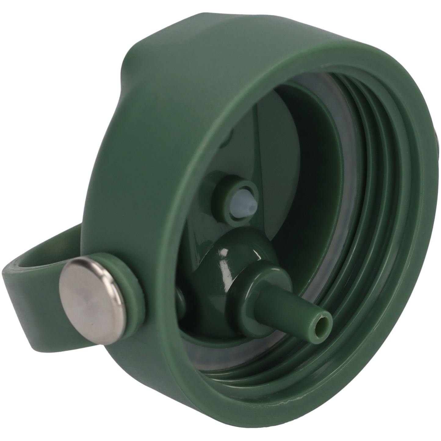 Thermos waterfles 1 liter - Isolerende Waterfles / Thermosfles met Draaibare Drinktuit - Moss Green - Donkergroen - Groen