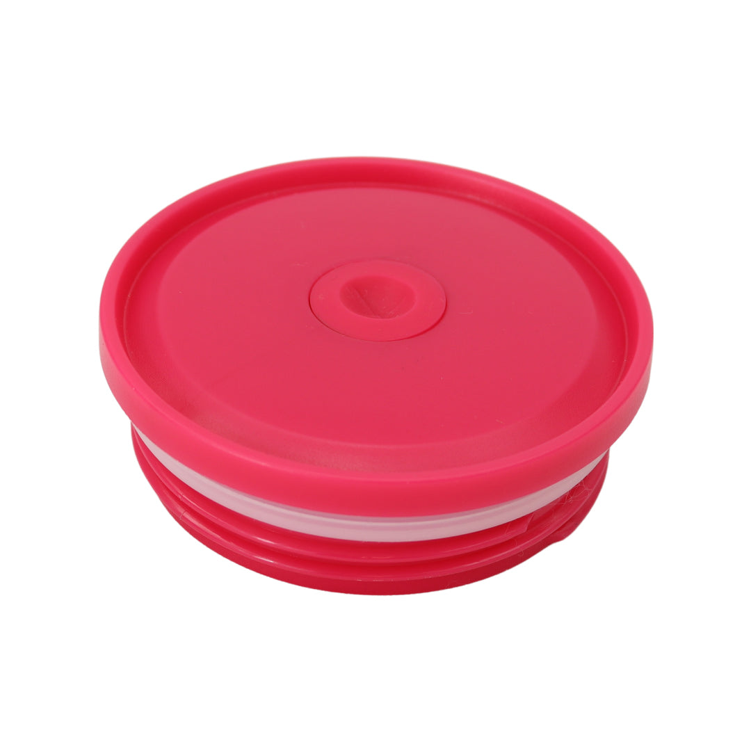 Thermosbeker met Rietje - Hot Pink - Roze Beker to Go - 460ml