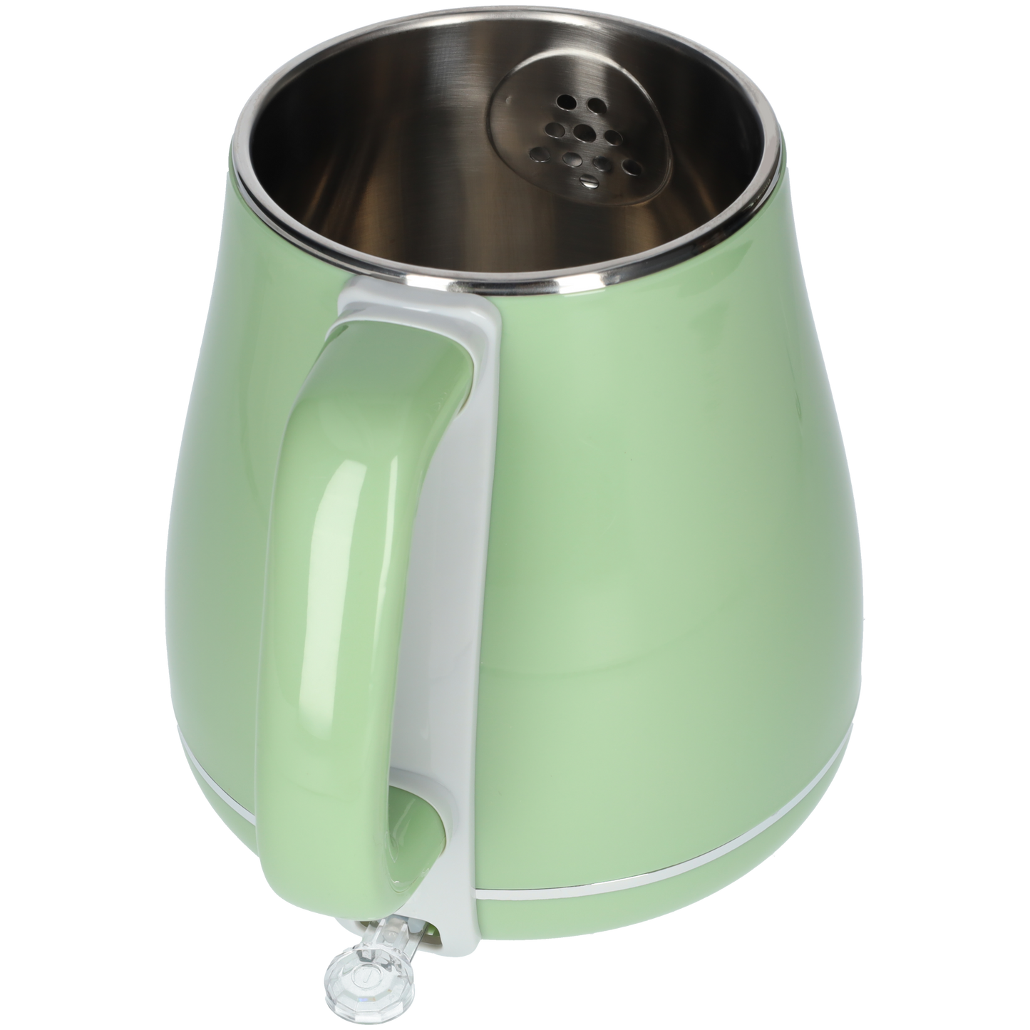Licht groene RVS waterkoker - 1.8 liter - Licht groen