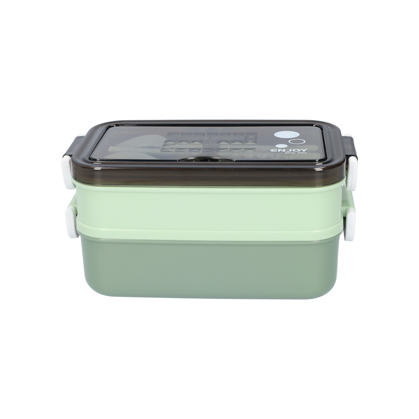 Lunchbox met soepkom Groen - Luxe bentobox - luchtdicht en lekvrij - BPA vrij!