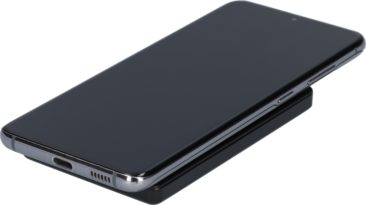 Powerbank - Snellader - Wireless charger - Draadloze powerbank - USB-C Oplaadbaar - LED Batterij display - Compact formaat - Ideaal voor onderweg - Zwart