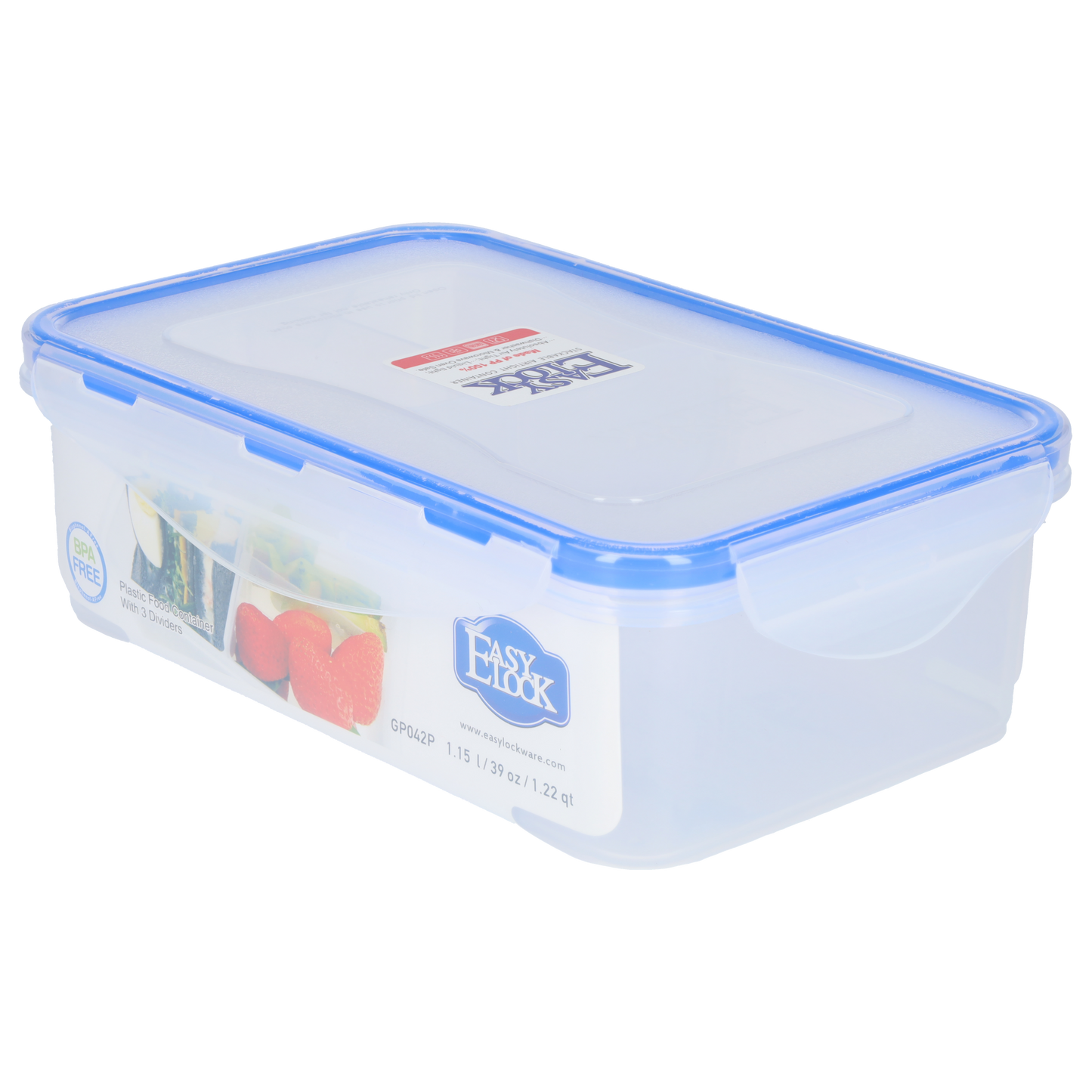 EasyLock Meal Prep Bakjes - Transparant