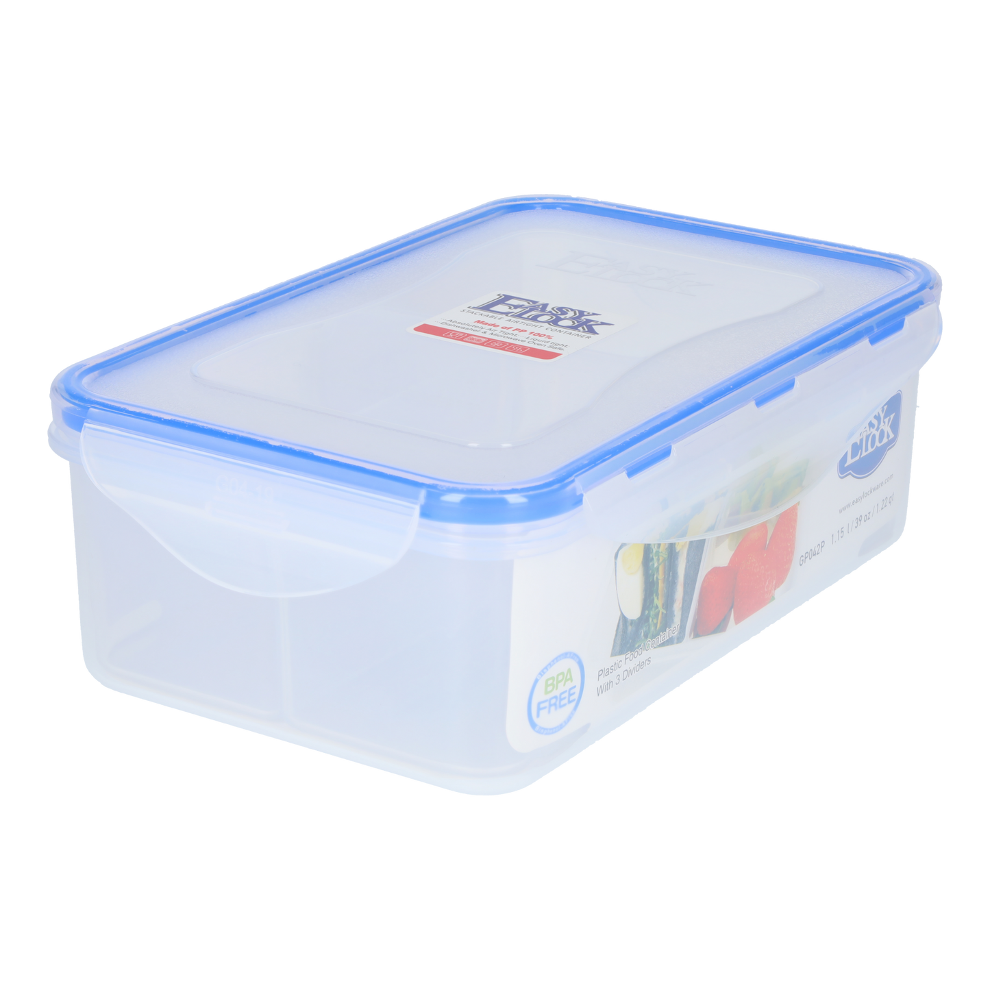 EasyLock Meal Prep Bakjes - Transparant
