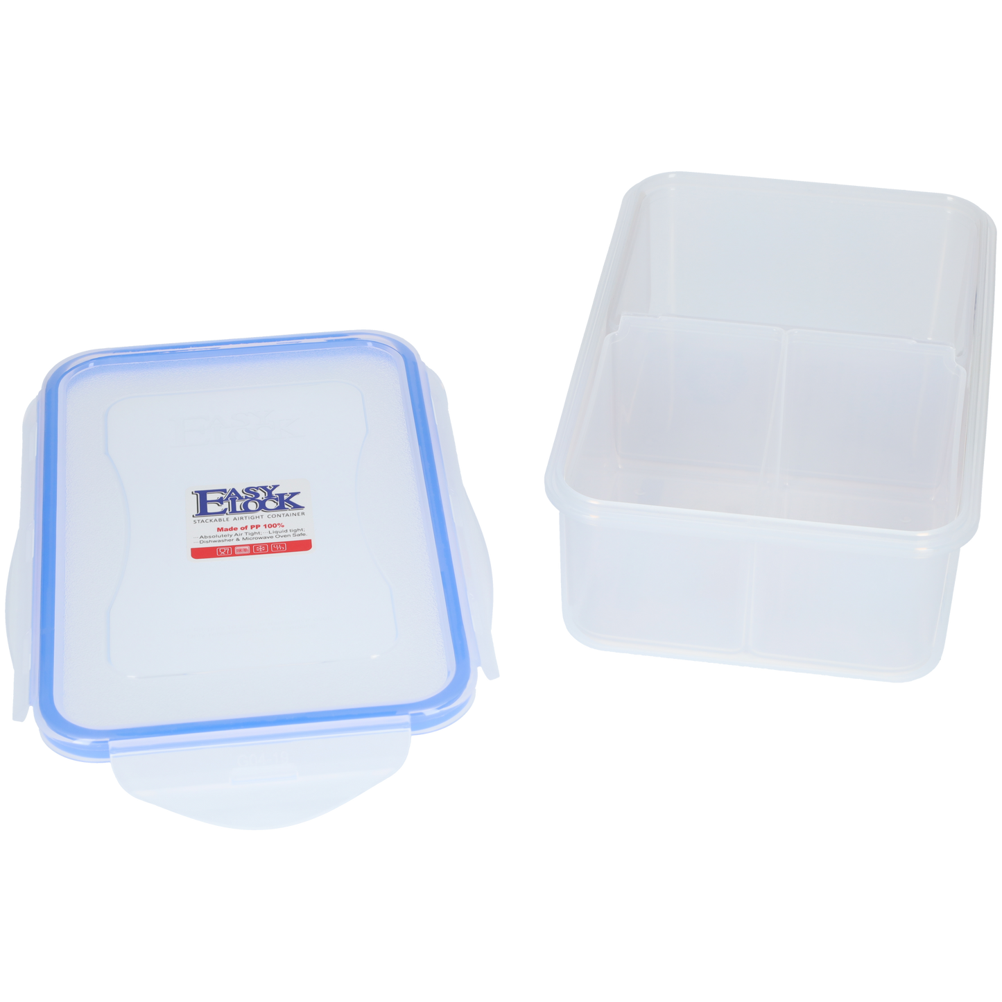EasyLock Meal Prep Bakjes - Transparant