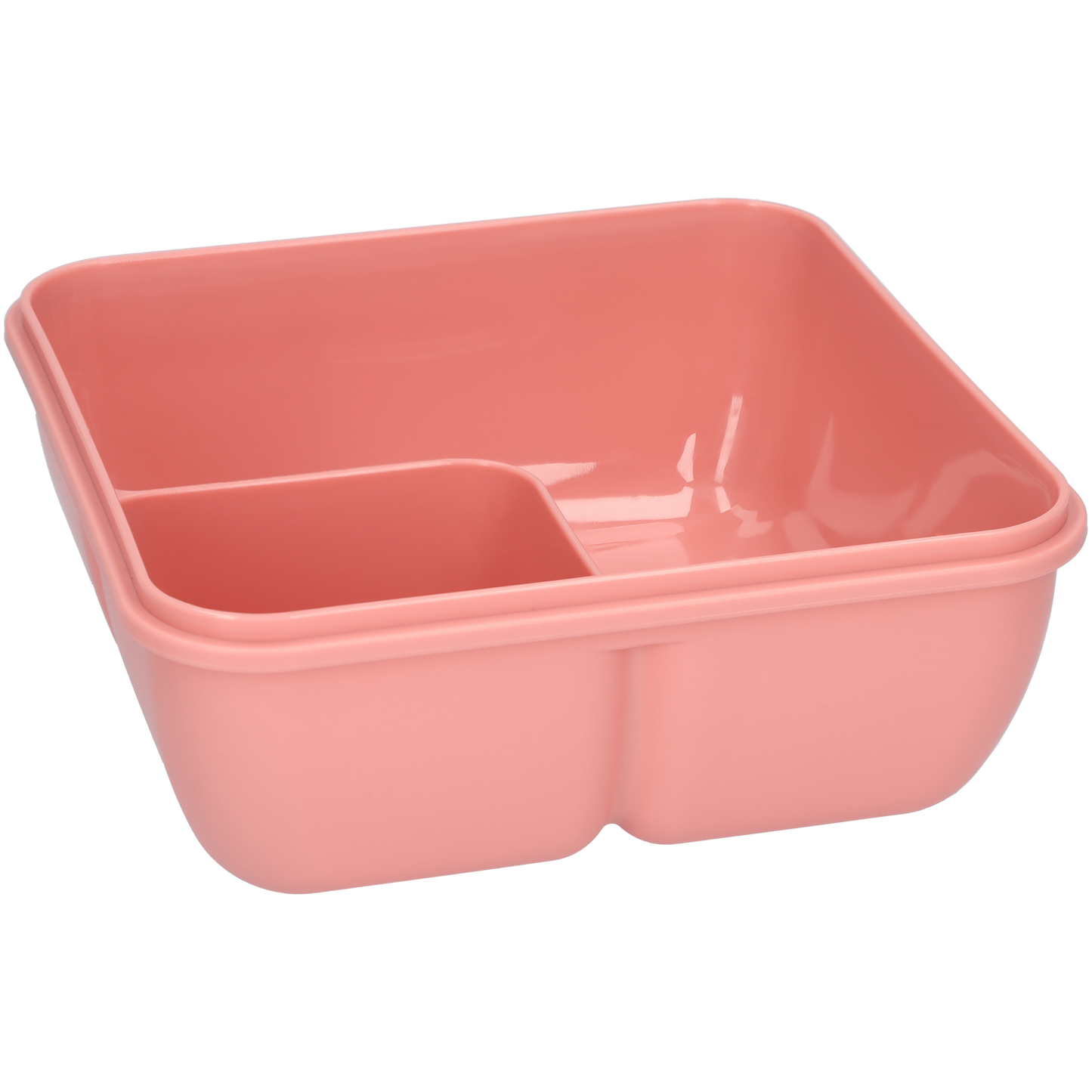 Vierkante lunchbox - 1100ml - Roze