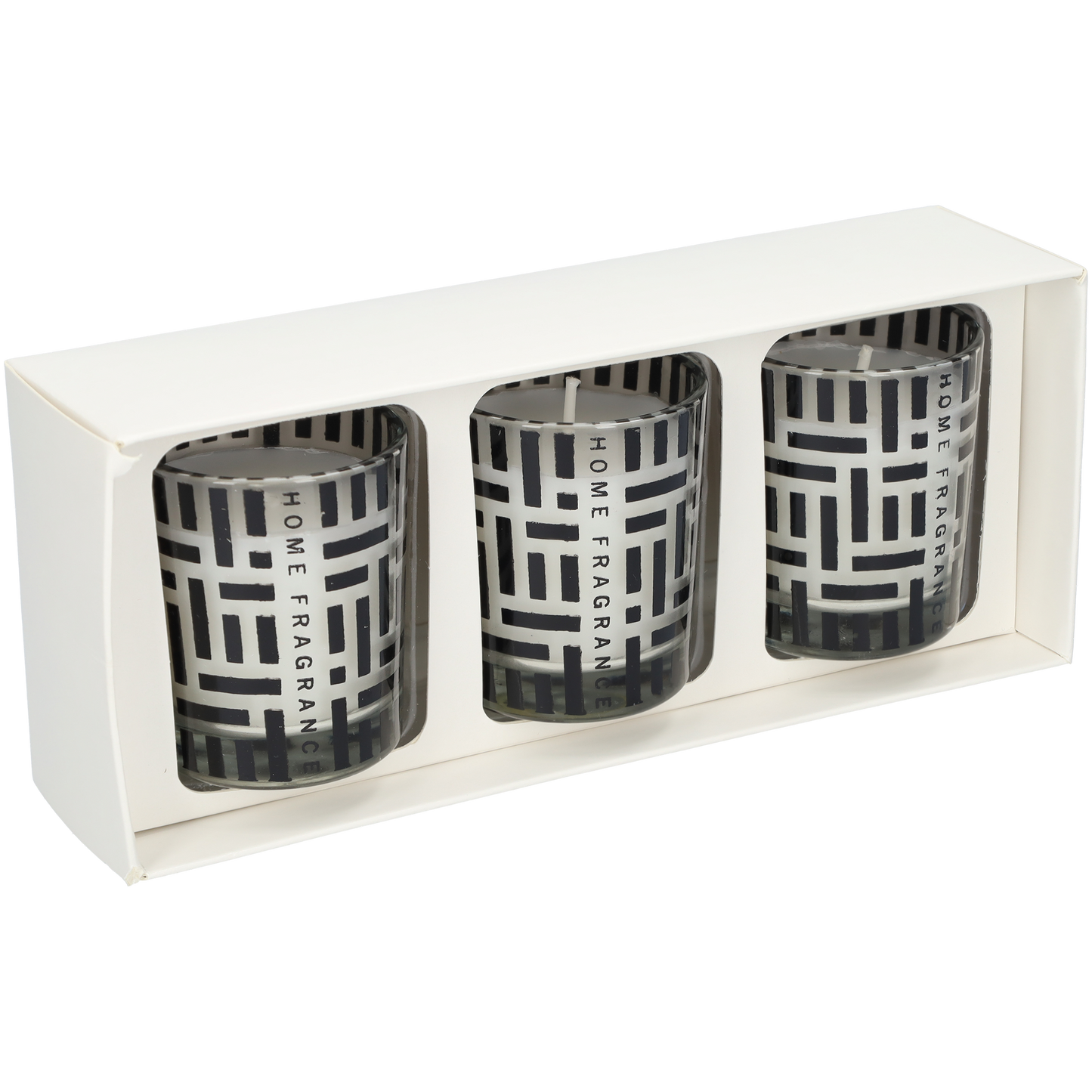 Kaarsen - Geurkaarsen in glas - Sfeerverlichting met een heerlijke geur - In een set van 3 - Ancient