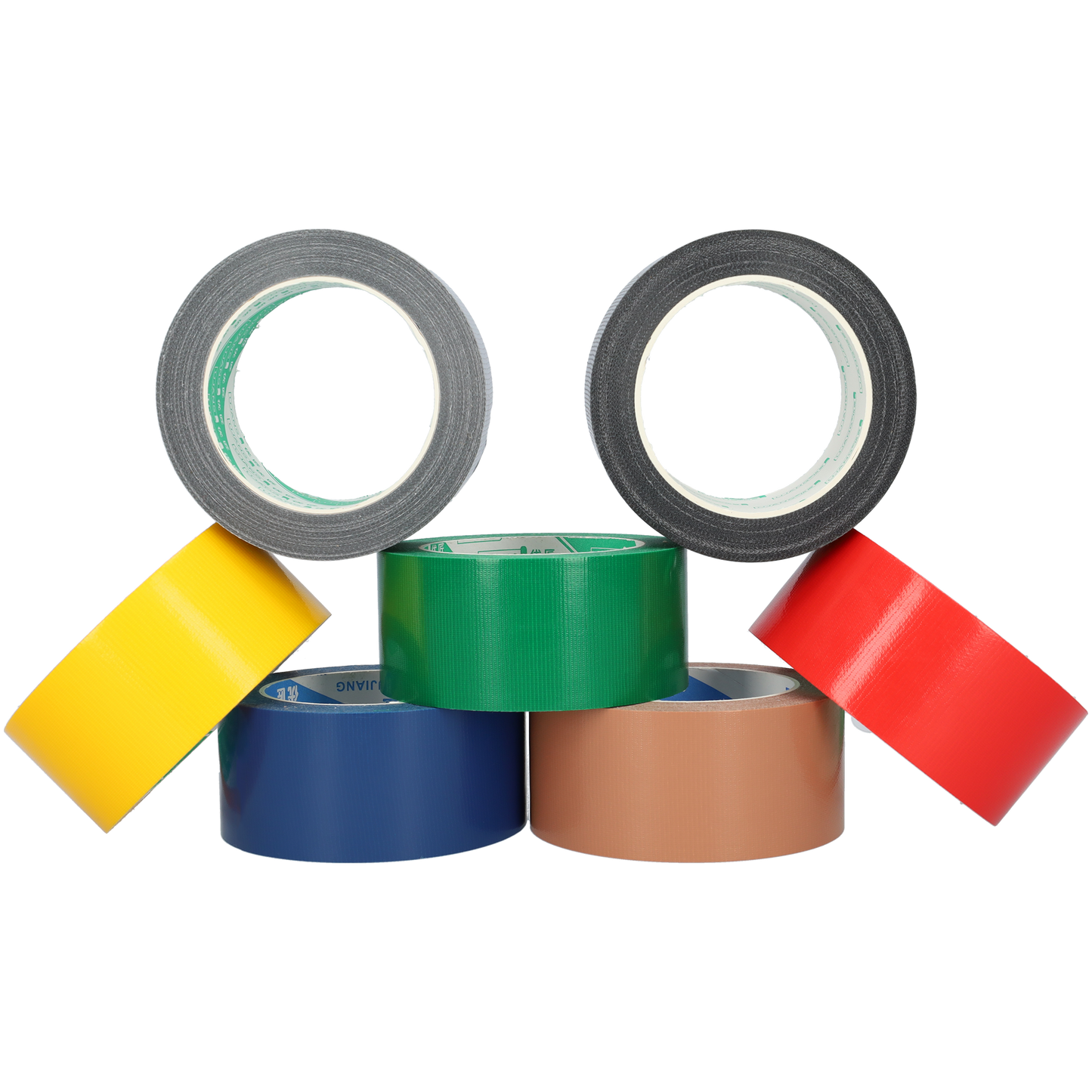 Gekleurde duct tape (7 stuks) - Sterke tape - Zeer sterk plakband - Ideaal voor het klussen - Compacte rollen - Reparatie tape - Vele kleuren