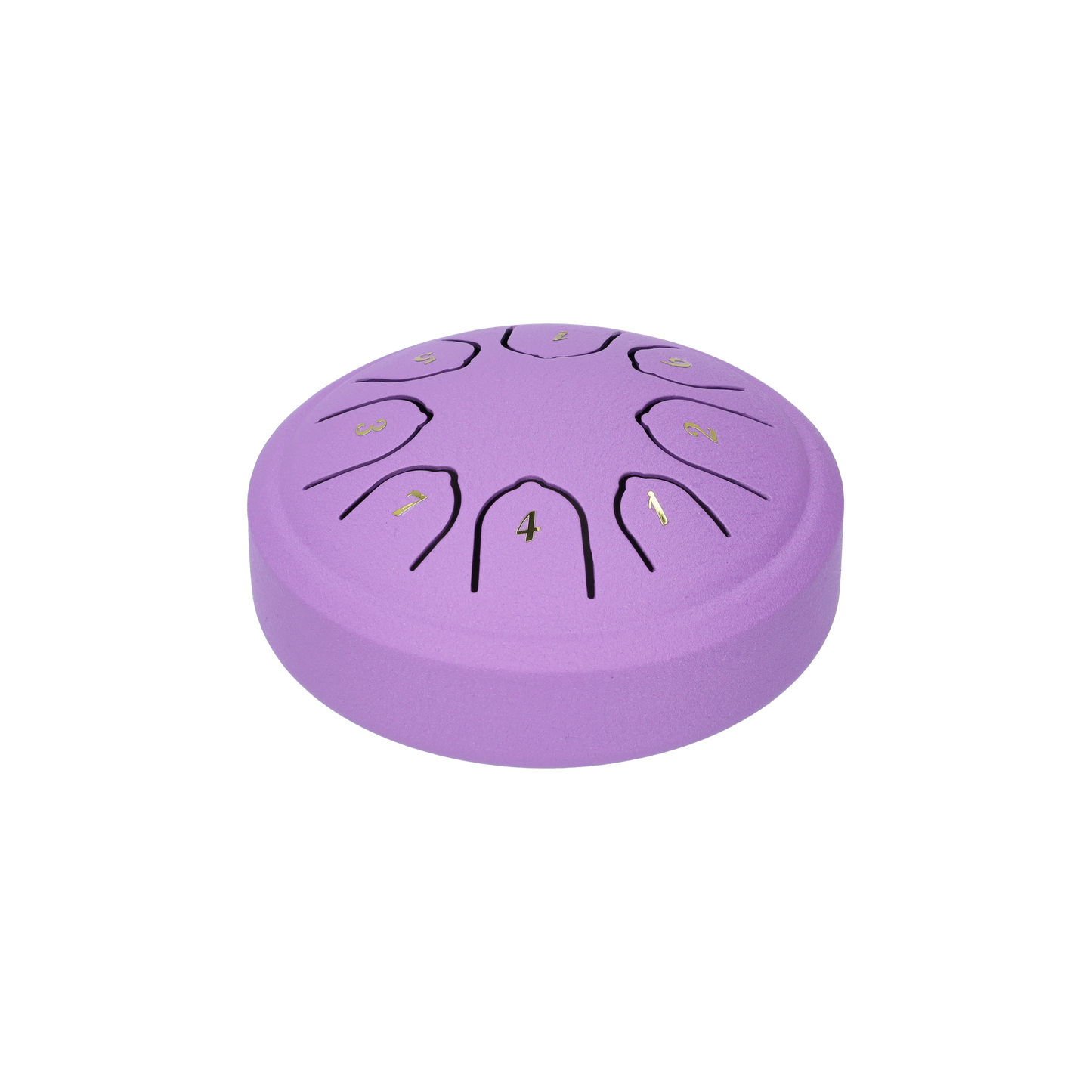 Handpan 4.5 inch, Klankschaal - Met Drumstick - Paars