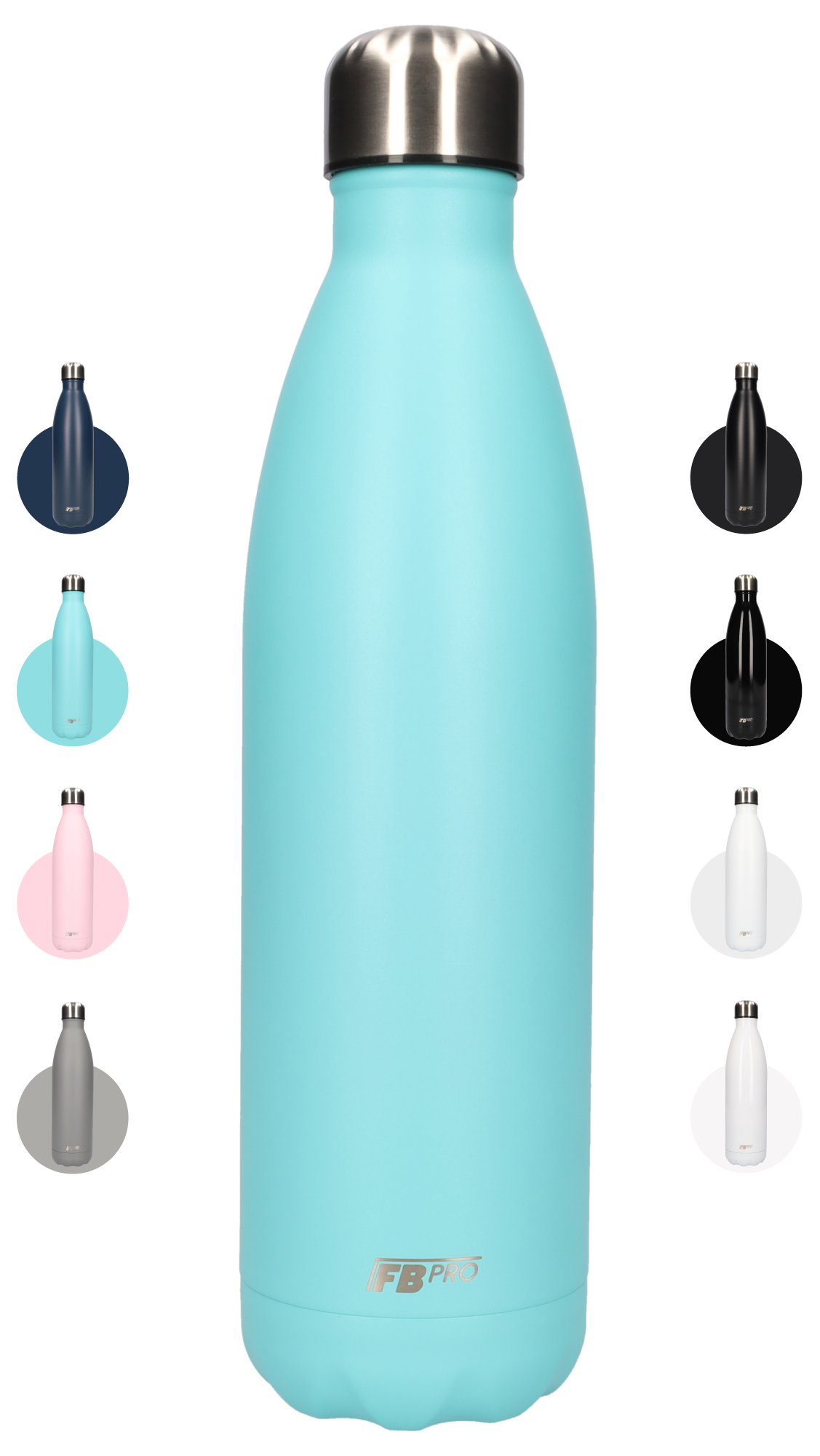 FBFS157 Thermosfles, Drinkfles, Waterfles - 750 ml - Turqouise