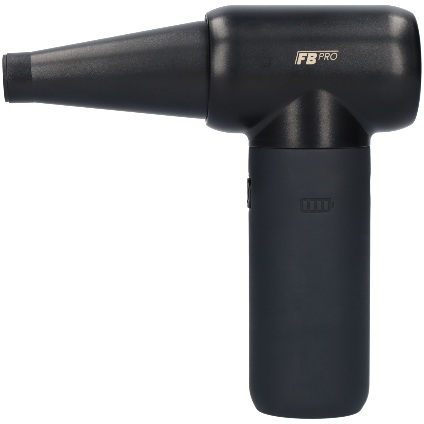 FBT110 - Jet fan - Turbo fan - Dust blower - 4 verschillende opzetstukken! - Zwart