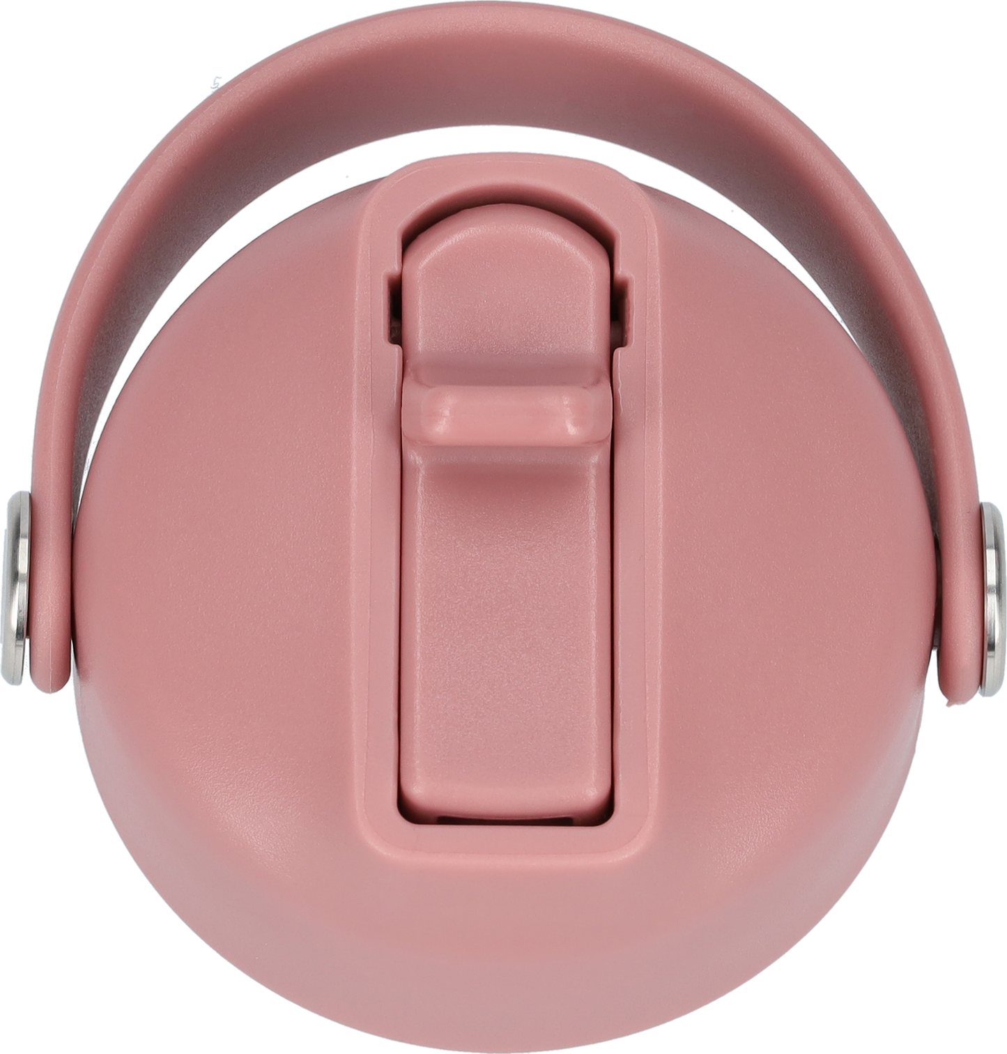 Thermos drinkfles 1 liter met extra dop - Isolerende Waterfles met draaibare drinktuit - Afgewerkt met Poedercoating - Oud Roze