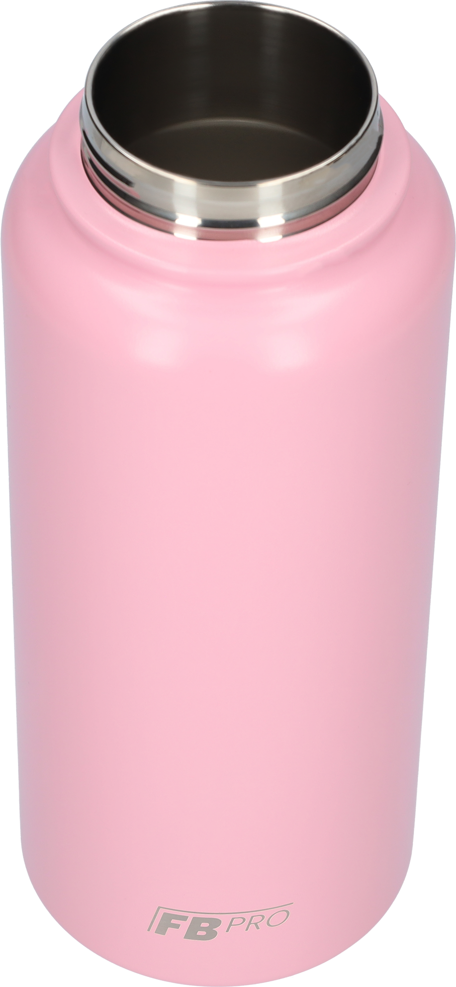 Thermos drinkfles 1 liter met extra dop - Isolerende Waterfles met draaibare drinktuit - Afgewerkt met Poedercoating - Roze
