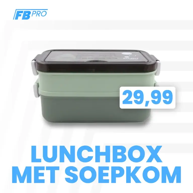 Lunchbox met soepkom